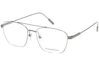 Silmälasit Zegna EZ5206 008 Pilotti Hopea