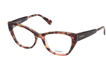 Okulary korekcyjne Max&Co. MO5028 055 Kocie oczy Havana