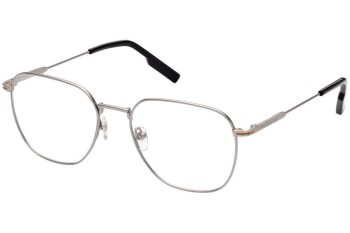 Okulary korekcyjne Zegna EZ5241 007 Okrągłe Srebrne