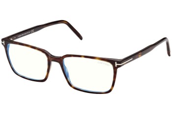 Okulary korekcyjne Tom Ford FT5802-B 052 Prostokątne Havana