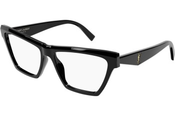 Briller Saint Laurent SLM103OPT 001 Cat Eye Sort