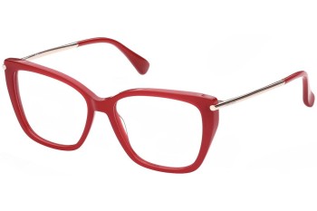 Brillen Max Mara MM5007 066 Vierkant Rood