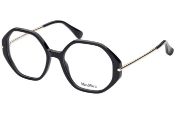 Silmälasit Max Mara MM5005 001 Pyöreä Musta