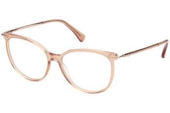 Okulary korekcyjne Max Mara MM5050 059 Kwadratowe Beżowe