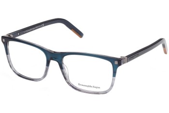 Ochelari Zegna EZ5187 092 Pătrați Albaștri