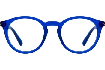 Ochelari OiO by eyerim Pluto Electric Blue Rotunzi Albaștri