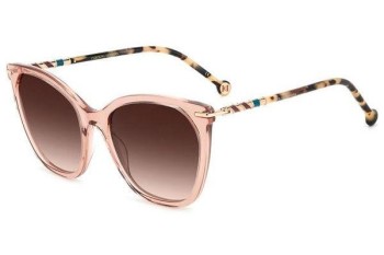 Ochelari de soare Carolina Herrera HER0091/S L93/HA Cat Eye Roz