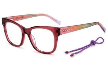 Okulary korekcyjne M Missoni MMI0128 EM5 Kwadratowe Czerwone