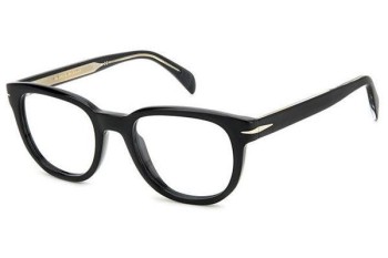 Okulary korekcyjne David Beckham DB7097 807 Okrągłe Czarne