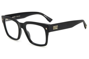 Okulary korekcyjne Dsquared2 D20066 807 Kwadratowe Czarne