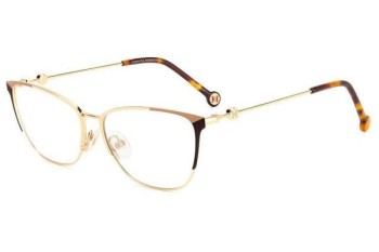 Ochelari Carolina Herrera HER0116 01Q Cat Eye Aurii