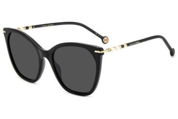 Ochelari de soare Carolina Herrera HER0091/S 807/IR Cat Eye Negri