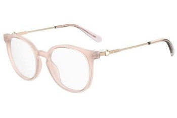 Ochelari Love Moschino MOL607/TN 35J Rotunzi Roz