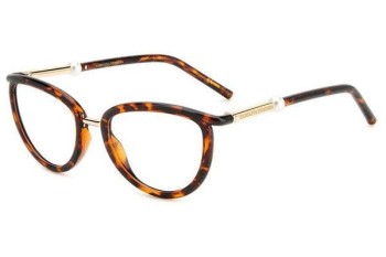 Okulary korekcyjne Carolina Herrera HER0079 086 Kocie oczy Havana