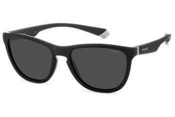 Zonnebril Polaroid PLD2133/S 08A/M9 Polarized Vierkant Zwart