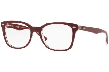 Okulary korekcyjne Ray-Ban RX5285 5738 Kwadratowe Czerwone