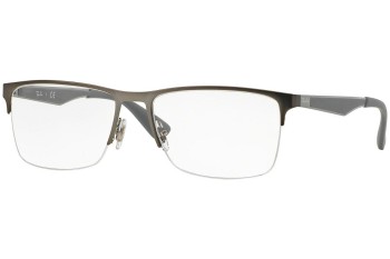 Ochelari Ray-Ban RX6335 2855 Pătrați Gri