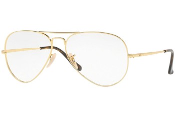 szemüvegeinket Ray-Ban Aviator Optics RX6489 2500 Pilota Arany