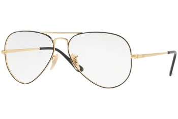 szemüvegeinket Ray-Ban Aviator RX6489 2946 Pilota Fekete