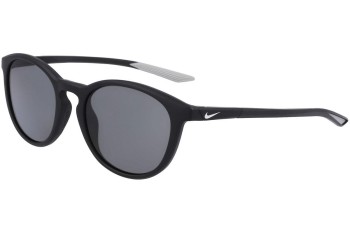 Okulary przeciwsłoneczne Nike Evolution P DZ7363 010 Polarized Okrągłe Czarne