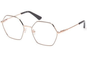 Okulary korekcyjne Guess GU2934 028 Nieregularny Złote