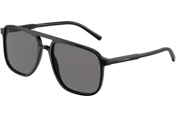 Okulary przeciwsłoneczne Dolce & Gabbana DG4423 501/81 Polarized Pilotki (Aviator) Czarne