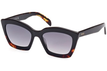 Ochelari de soare Emilio Pucci EP0195 05B Pătrați Negri