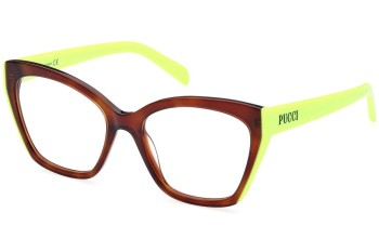 Briller Emilio Pucci EP5216 053 Cat Eye Havana