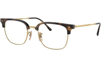 Briller Ray-Ban New Clubmaster RX7216 2012 Browline Guld