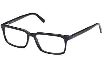 Okulary korekcyjne Guess GU50068 001 Prostokątne Czarne