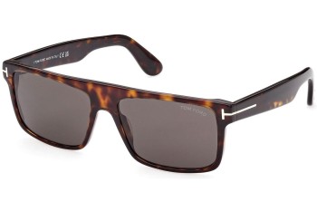 Okulary przeciwsłoneczne Tom Ford FT0999 52A Prostokątne Havana