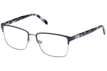 Okulary korekcyjne Guess GU50070 092 Prostokątne Niebieskie