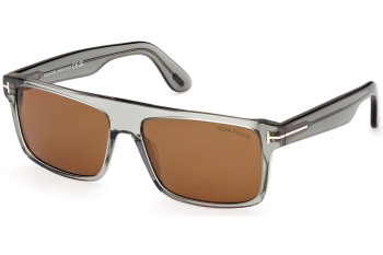 Zonnebril Tom Ford FT0999 20E Rechthoekige Grijs