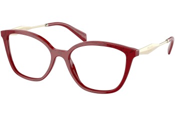 Ochelari Prada PR02ZV 15D1O1 Cat Eye Roșii