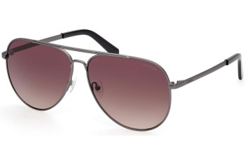 Okulary przeciwsłoneczne Guess GU00059 09F Pilotki (Aviator) Srebrne