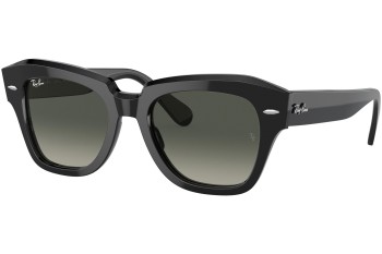 Okulary przeciwsłoneczne Ray-Ban State Street RB2186 901/71 Kwadratowe Czarne