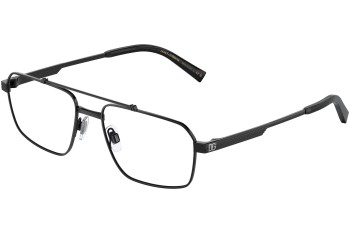 Okulary korekcyjne Dolce & Gabbana DG1345 1106 Prostokątne Czarne