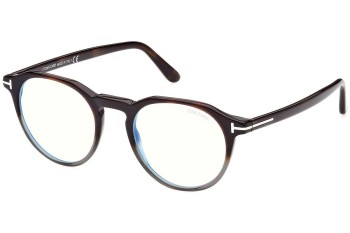 Briller Tom Ford FT5833-B 056 Rund Havana