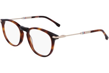 Okulary korekcyjne Lacoste L2918 214 Okrągłe Havana