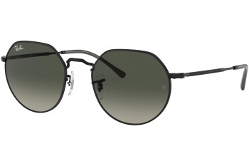 Solbriller Ray-Ban Jack RB3565 002/71 Rund Sort