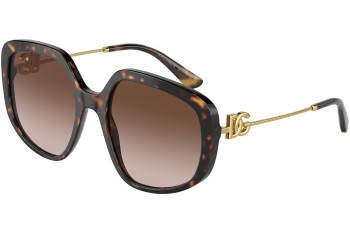 Ochelari de soare Dolce & Gabbana DG4421 502/13 Oversize Havana