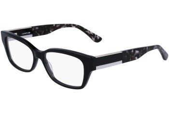 Okulary korekcyjne Lacoste L2907 001 Prostokątne Czarne