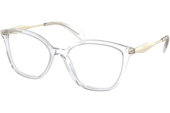 Ochelari Prada PR02ZV 2AZ1O1 Cat Eye Cristal