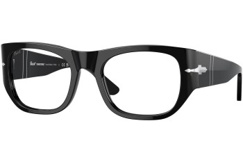 Okulary przeciwsłoneczne Persol PO3308S 95/GH Kwadratowe Czarne