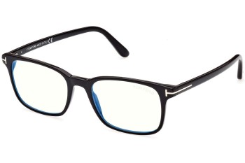 Okulary korekcyjne Tom Ford FT5831-B 001 Prostokątne Czarne