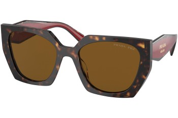 Napszemüvegek Prada PR15WS 2AU5Y1 Polarized Szogletes Havana