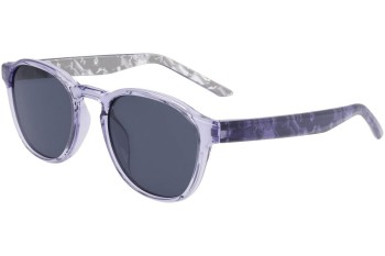 Okulary przeciwsłoneczne Nike Smash DZ7382 519 Okrągłe Niebieskie
