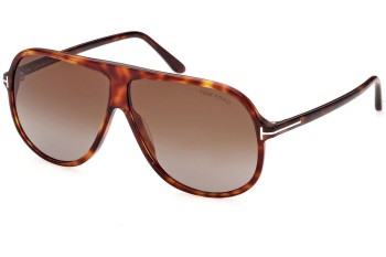 Ochelari de soare Tom Ford FT0998 56P Pilot Havana