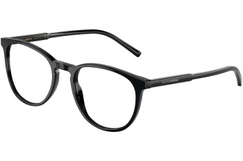 Okulary korekcyjne Dolce & Gabbana DG3366 501 Okrągłe Czarne