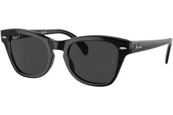 Solbriller Ray-Ban RB0707S 901/48 Polarized Firkantet Sort